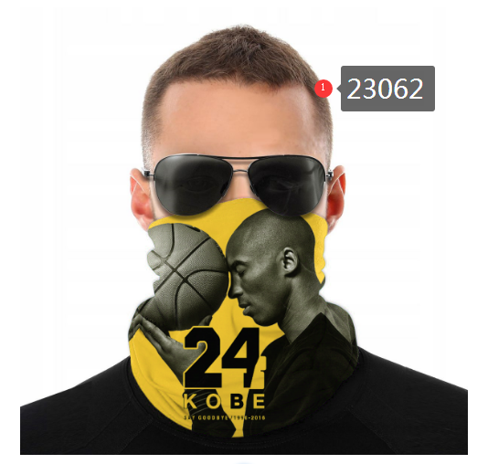 NBA 2021 Los Angeles Lakers #24 kobe bryant 23062 Dust mask with filter-0